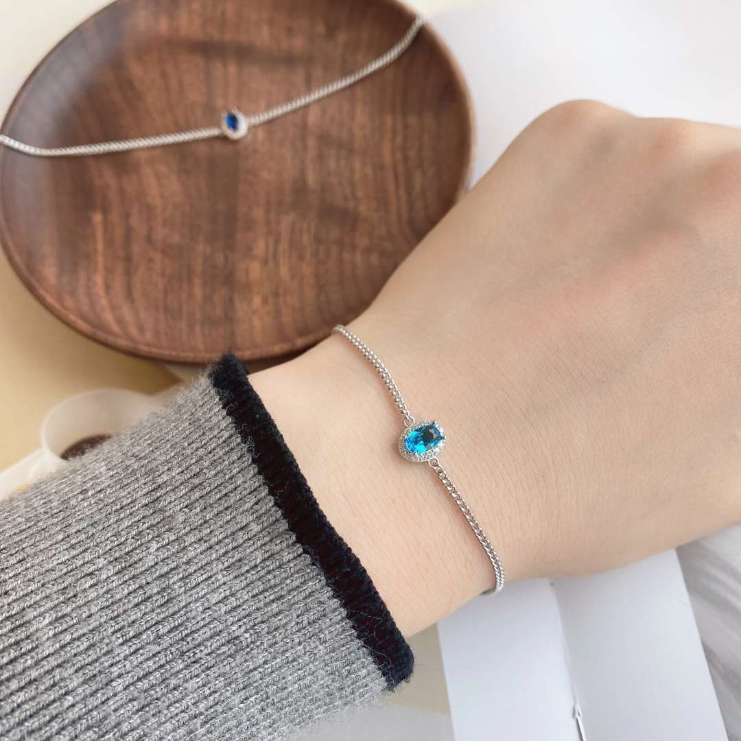 [Aurelle Style]Exquisite Oval Shape Bracelet