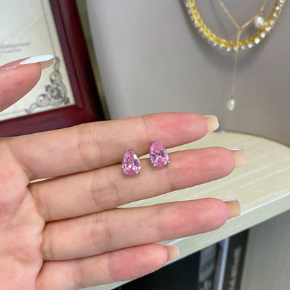 [Aurelle Style]Ornate Water Drop Shape Earrings