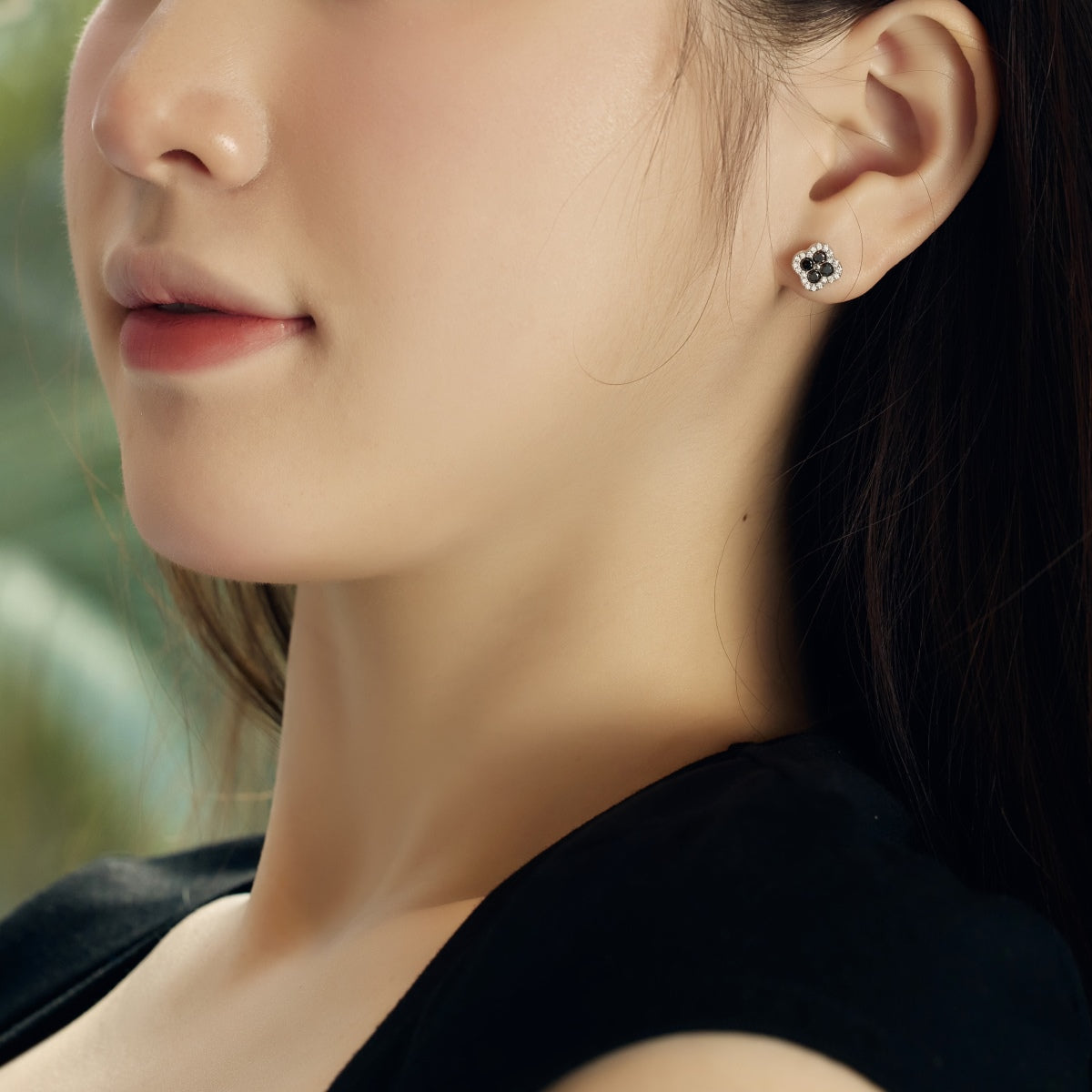 [Aurelle Style]Four-Leaf Clover Flower Shaped Earrings