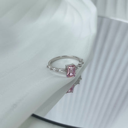 [Aurelle Style]1.0 Carat Dainty Resplendent Radiant Cut Daily Ring