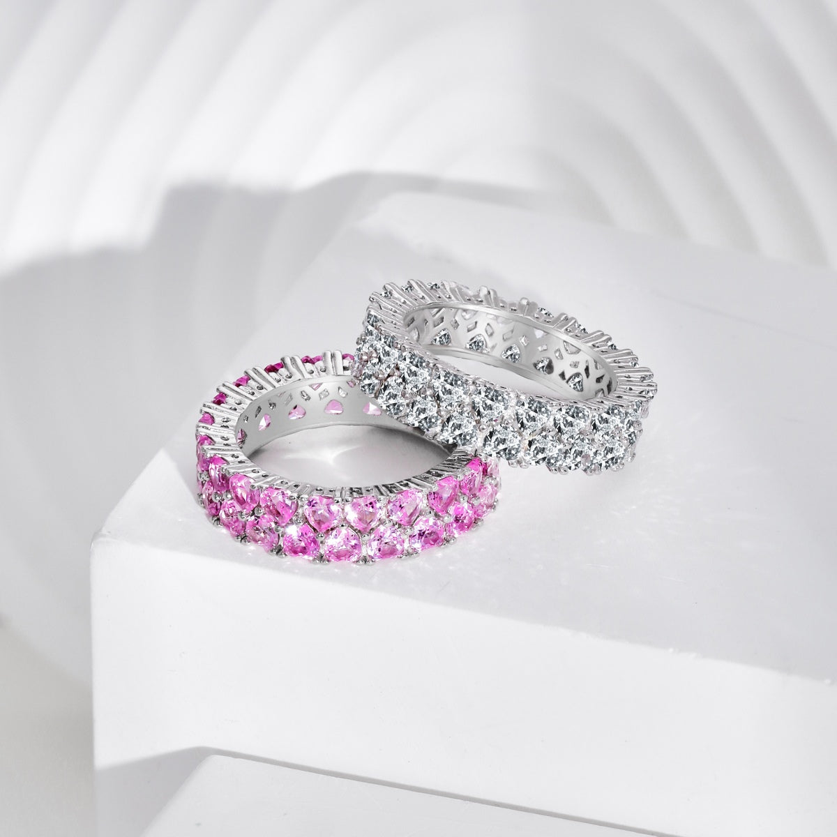 [Aurelle Style]Sparkling Full Heart Ring