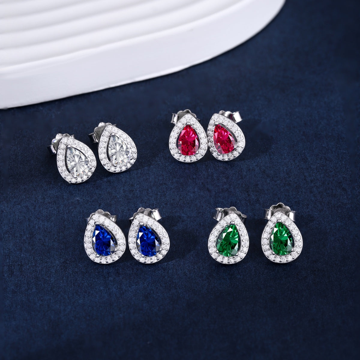 [Aurelle Style]Luxurious Water Drop Shape Earrings