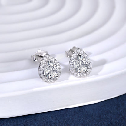 [Aurelle Style]Luxurious Water Drop Shape Earrings