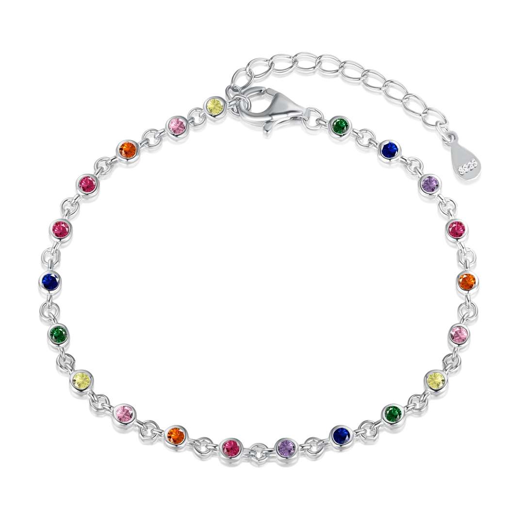 [Aurelle Style]Colorful Bead Array Bracelet