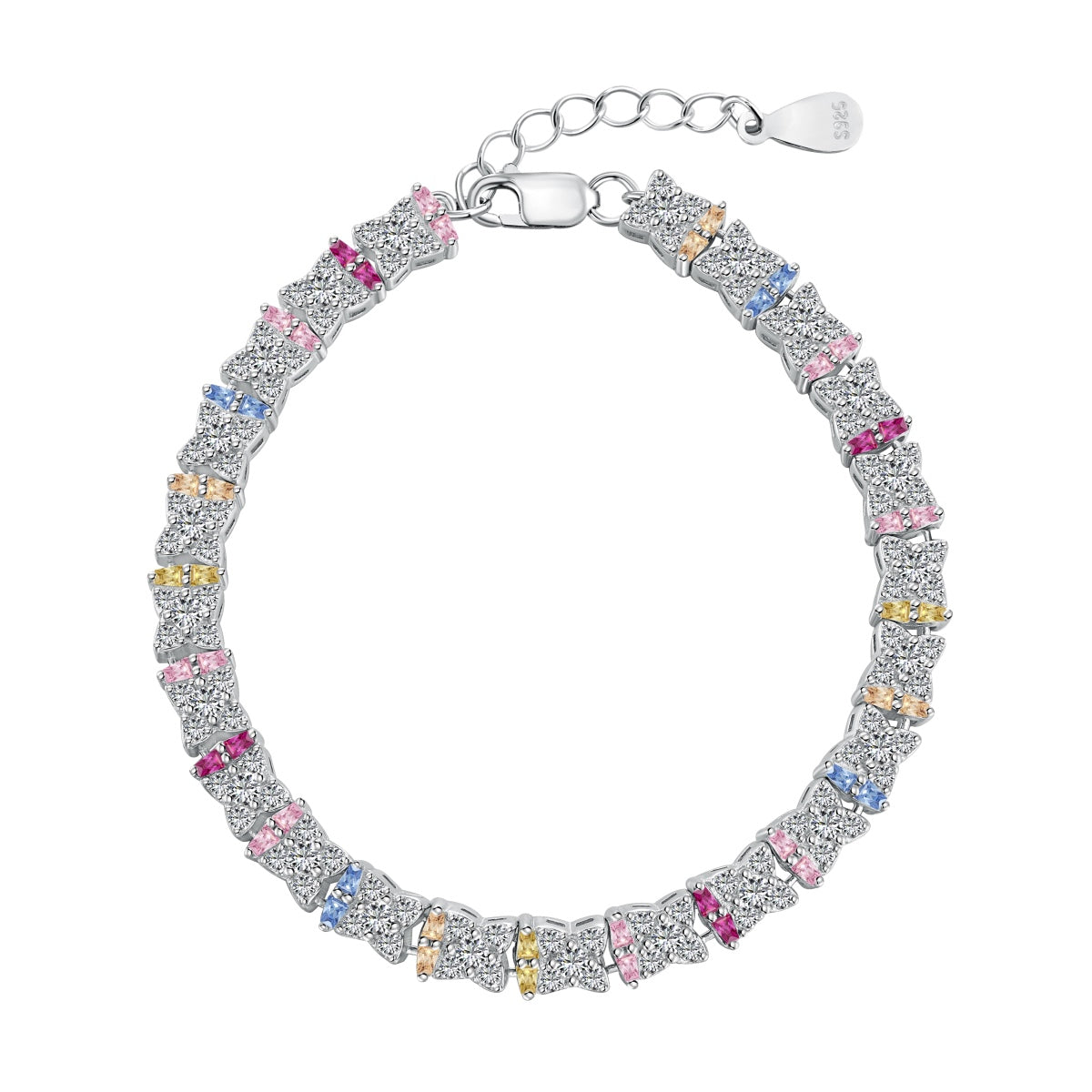 [Aurelle Style]Unique Colorful Flower Shape Daily Bracelet