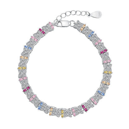 [Aurelle Style]Unique Colorful Flower Shape Daily Bracelet