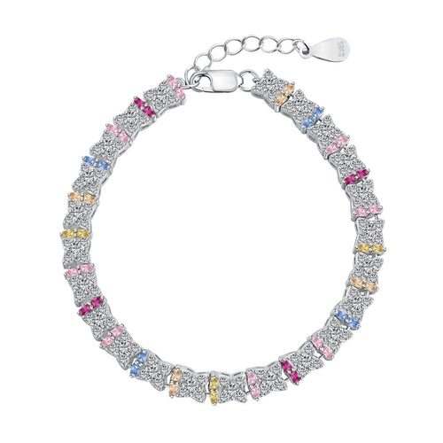 [Aurelle Style]Unique Colorful Flower Shape Daily Bracelet