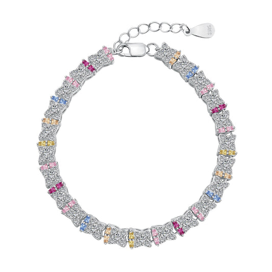 [Aurelle Style]Unique Colorful Flower Shape Daily Bracelet
