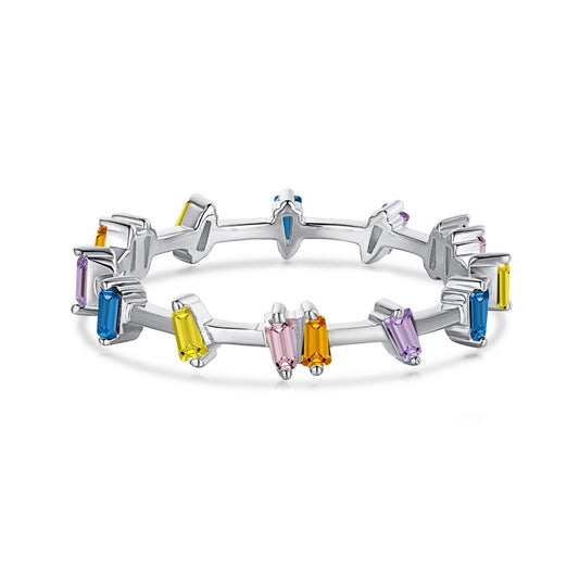 [Aurelle Style]Unique Trapezoid Cut Daily Ring