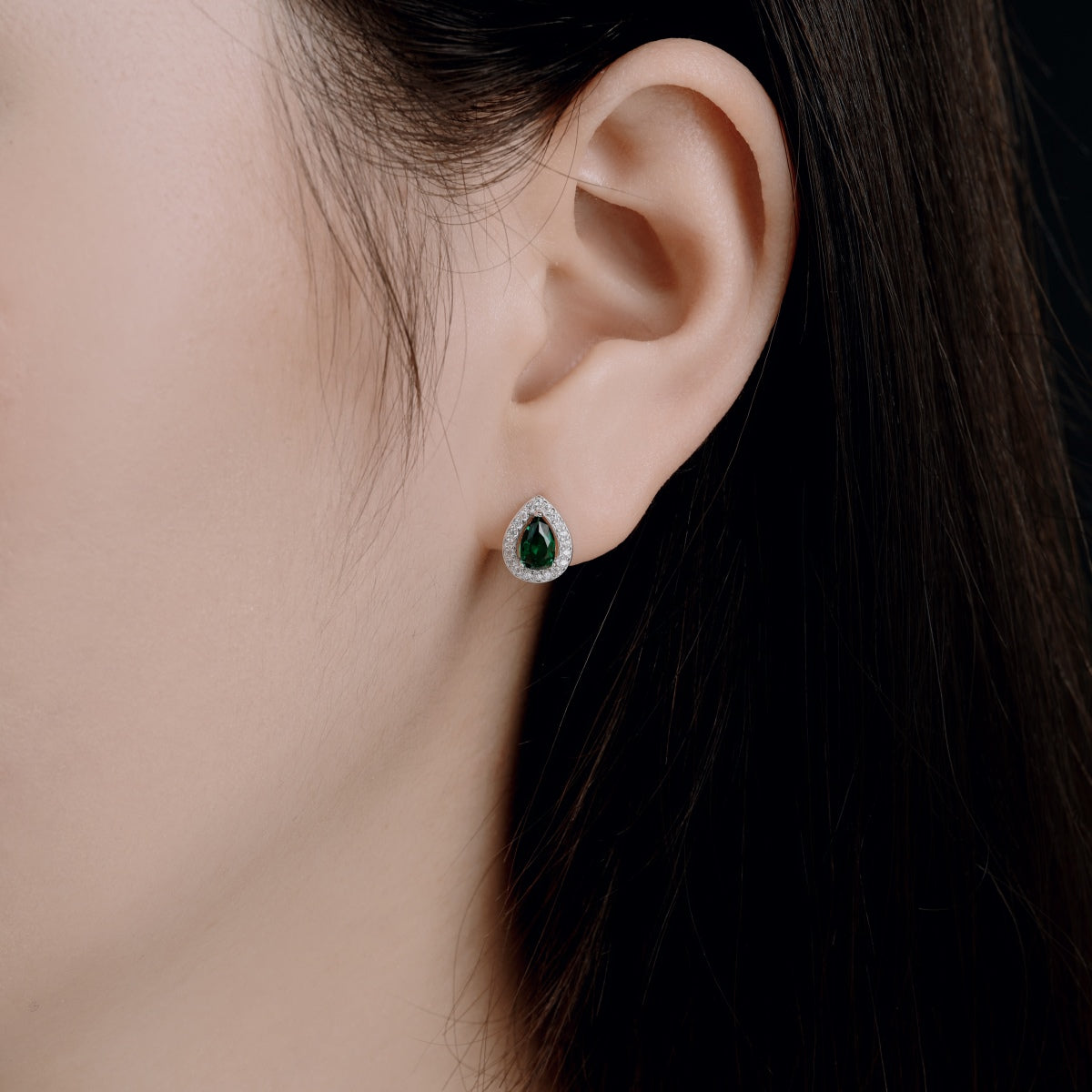 [Aurelle Style]Luxurious Water Drop Shape Earrings
