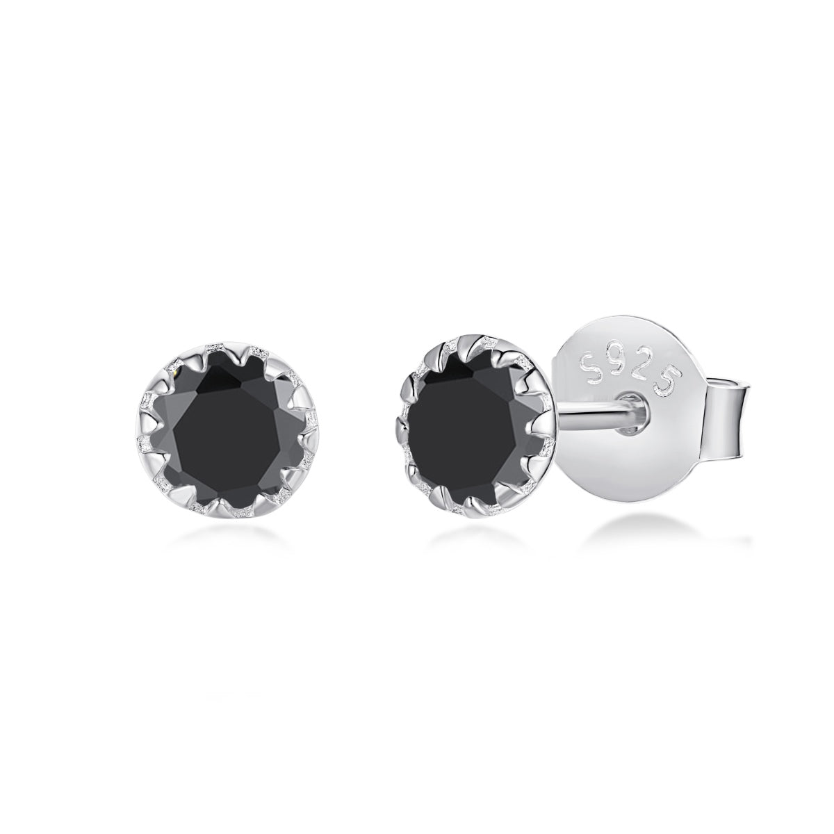 [Aurelle Style]Sparkling Colorful Round Shape Earrings