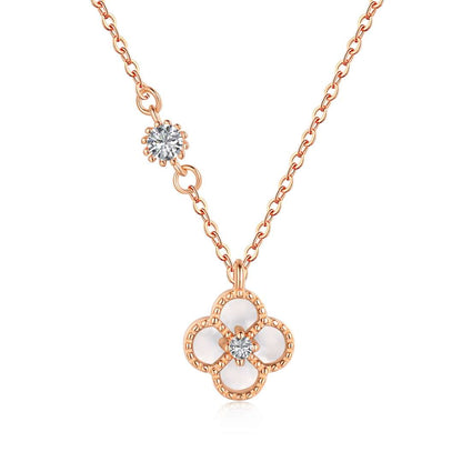 [Aurelle Style]Delicate Flower Shape Necklace