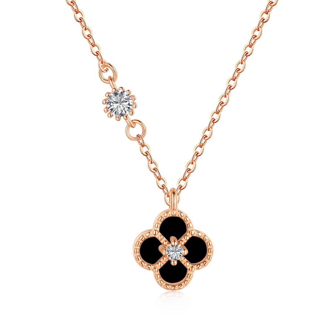 [Aurelle Style]Delicate Flower Shape Necklace