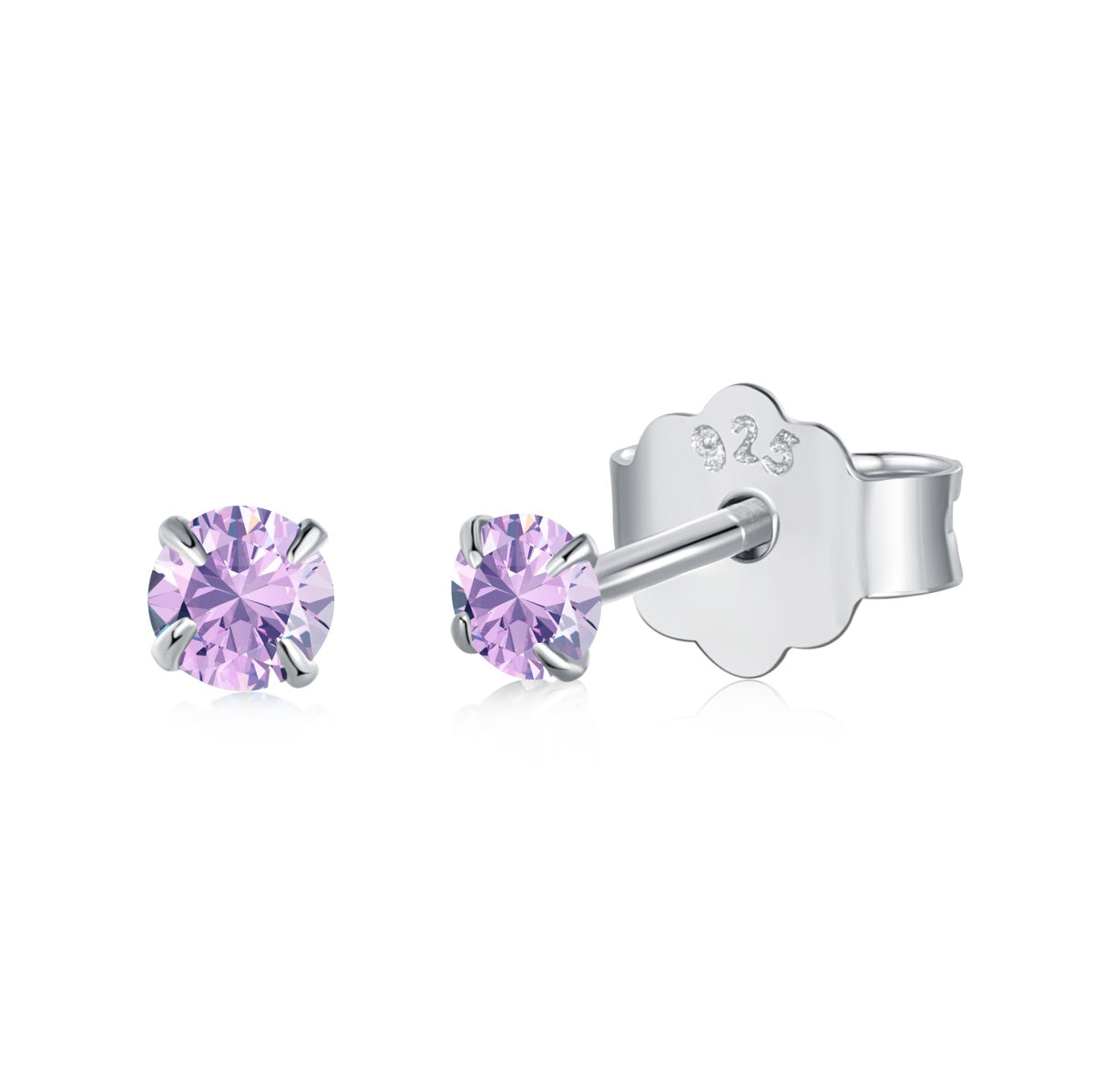 [Aurelle Style]Delicate Solitaire Earrings