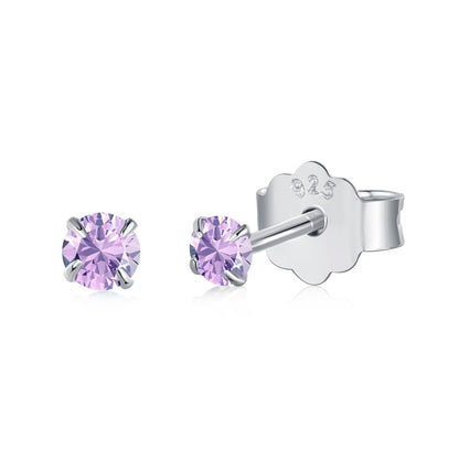 [Aurelle Style]Delicate Solitaire Earrings