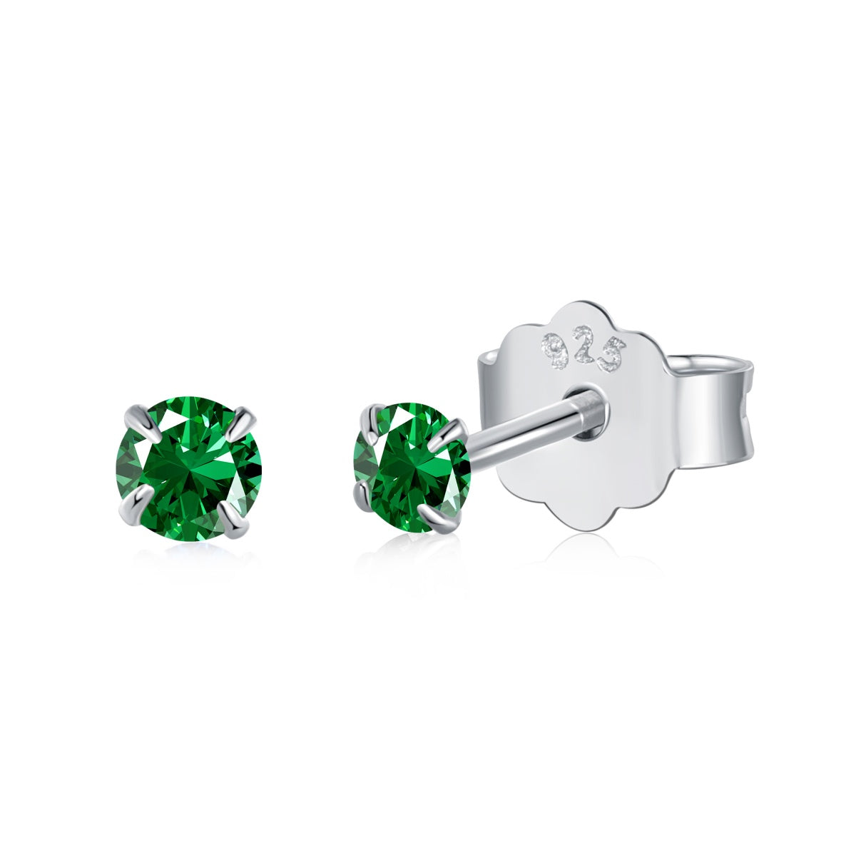[Aurelle Style]Delicate Solitaire Earrings