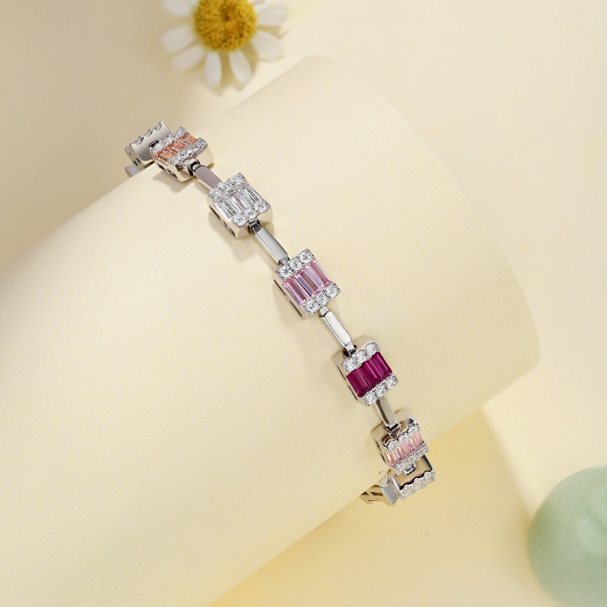 [Aurelle Style]Dainty Charming Emerald Cut Daily Bracelet