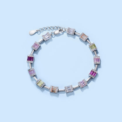 [Aurelle Style]Dainty Charming Emerald Cut Daily Bracelet