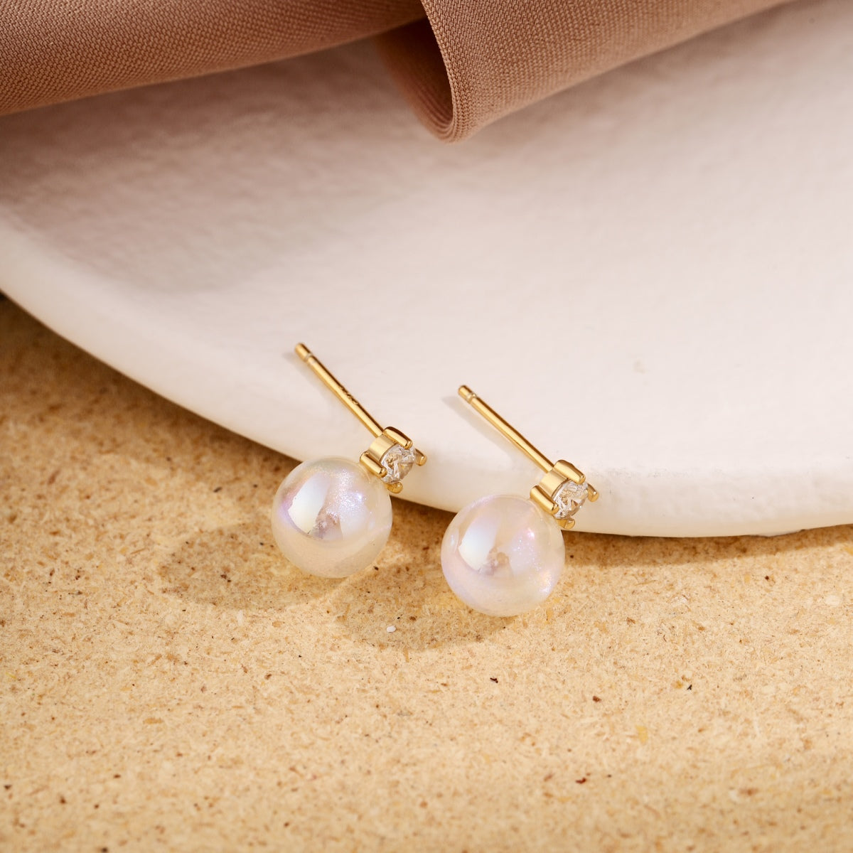 [Aurelle Style]Symphony Mermaid Pearl Earrings