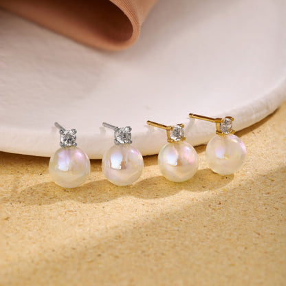 [Aurelle Style]Symphony Mermaid Pearl Earrings