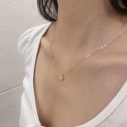 [Aurelle Style]Delicate Flower Shape Necklace