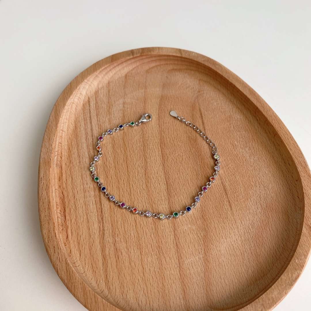 [Aurelle Style]Colorful Bead Array Bracelet