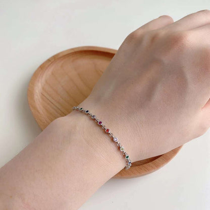 [Aurelle Style]Colorful Bead Array Bracelet