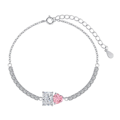 [Aurelle Style]Dazzling Unique Multi Shape Lover Bracelet