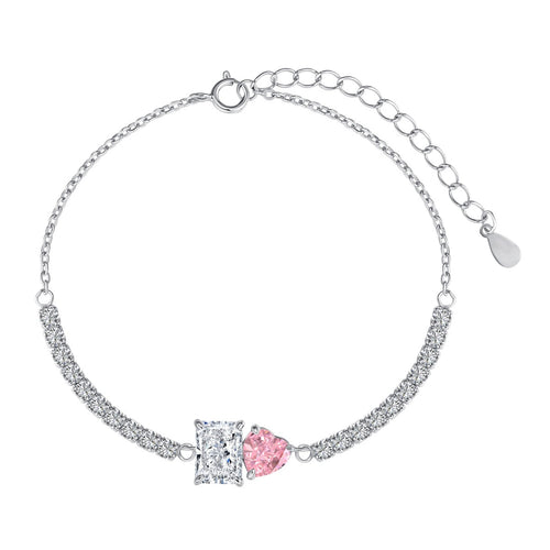 [Aurelle Style]Dazzling Unique Multi Shape Lover Bracelet