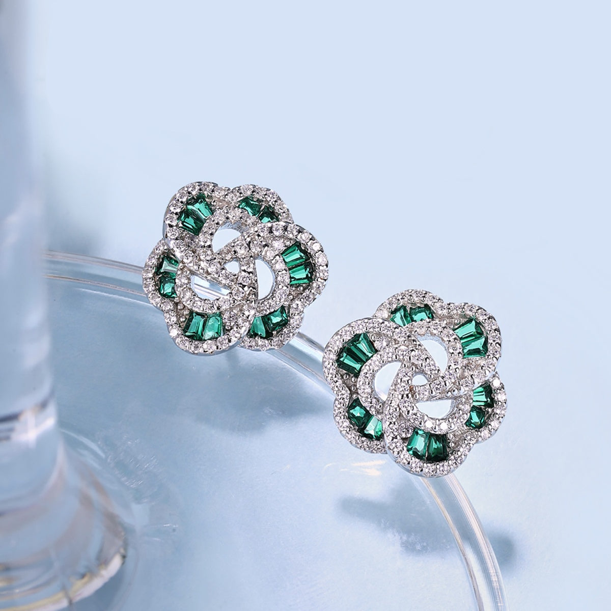 [Aurelle Style]Exquisite Flower Shape Daily Earrings