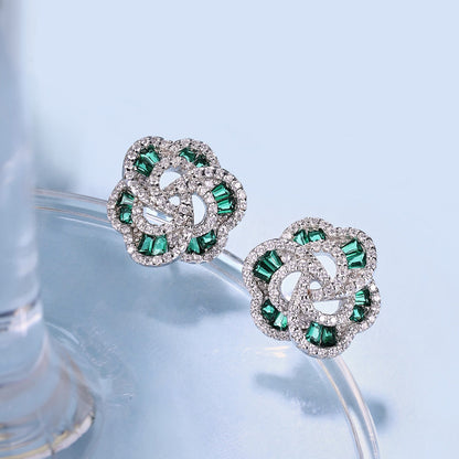 [Aurelle Style]Exquisite Flower Shape Daily Earrings