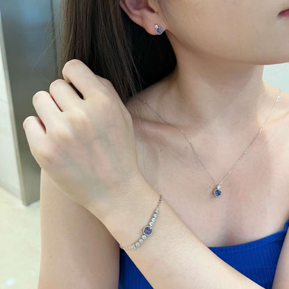 [Aurelle Style]Luxurious Heart Of The Ocean Bracelet