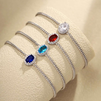 [Aurelle Style]Exquisite Oval Shape Bracelet