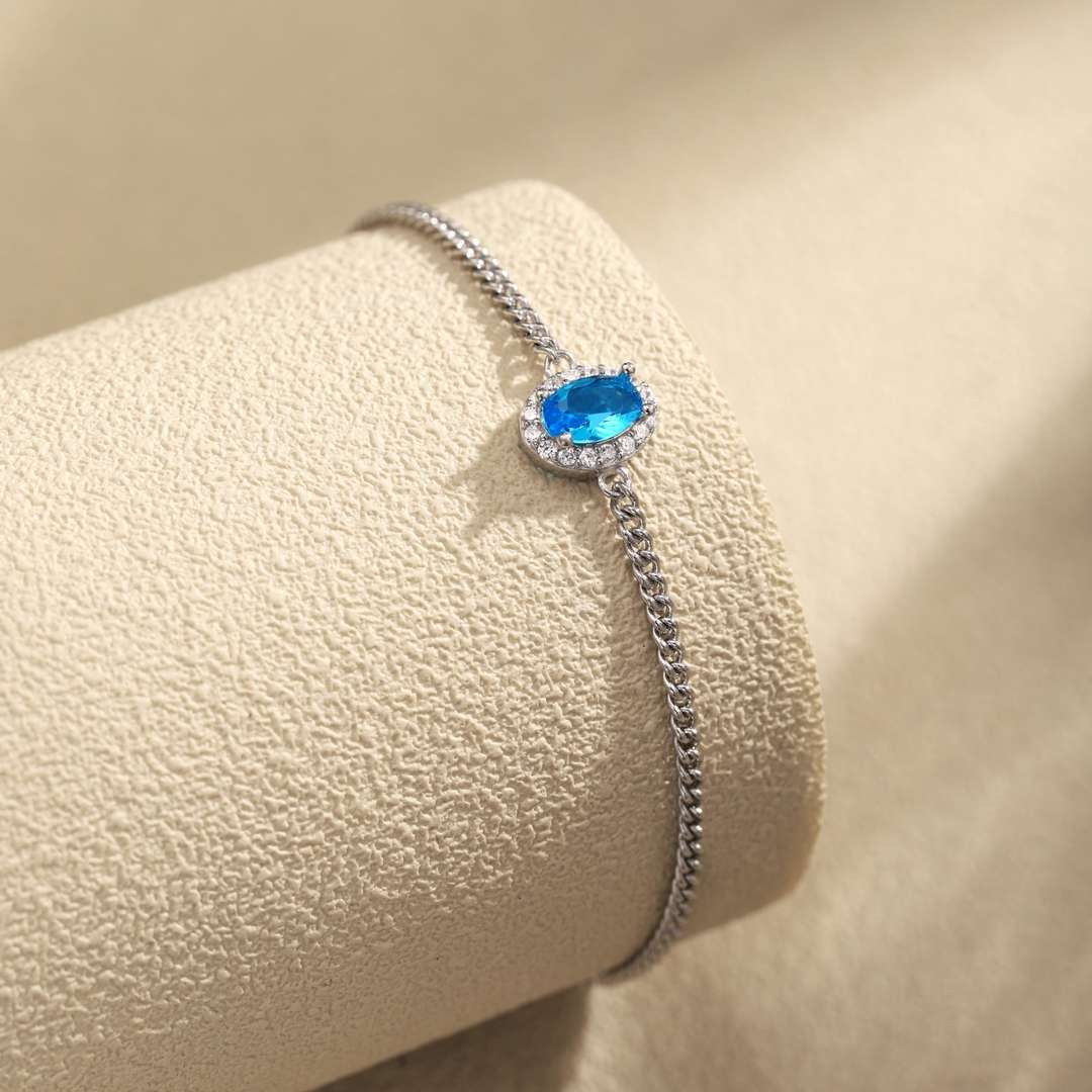 [Aurelle Style]Exquisite Oval Shape Bracelet