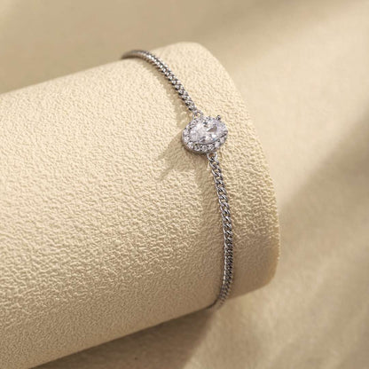 [Aurelle Style]Exquisite Oval Shape Bracelet