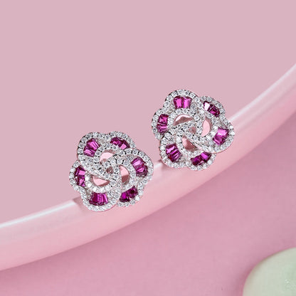 [Aurelle Style]Exquisite Flower Shape Daily Earrings