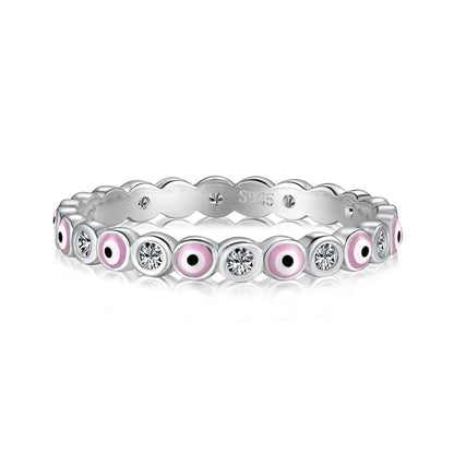 [Aurelle Style]Sparkling Vibrant Round Shape Daily Ring