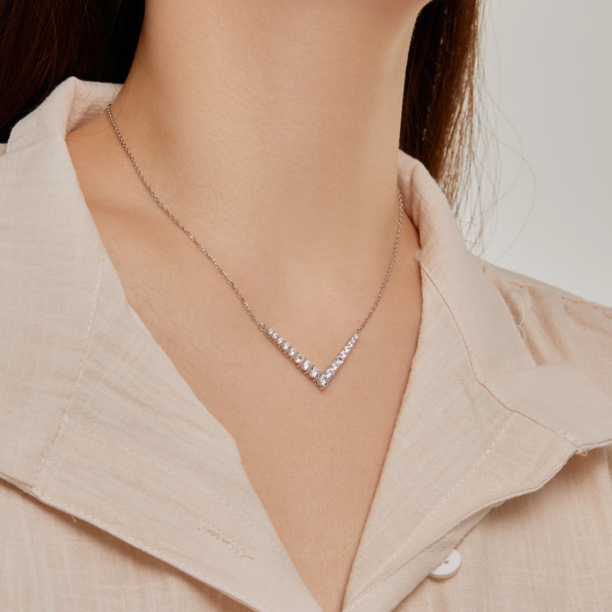 [Aurelle Style]Ornate Round Cut Necklace