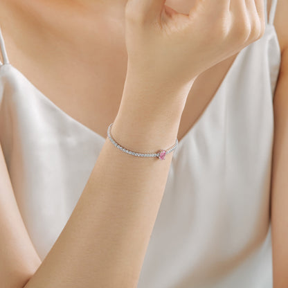 [Aurelle Style]0.75 Carat Exquisite Oval Cut Daily Bracelet
