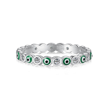 [Aurelle Style]Sparkling Vibrant Round Shape Daily Ring