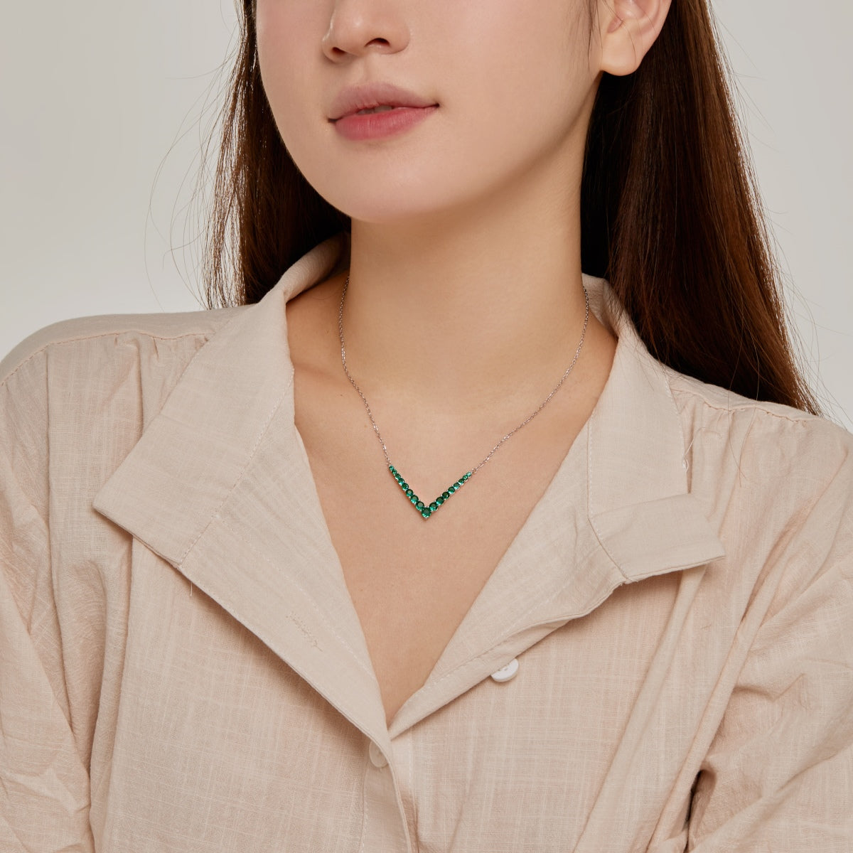 [Aurelle Style]Ornate Round Cut Necklace