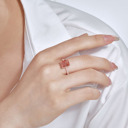 [Aurelle Style]4.0 Carat Luxurious Engagement Ring