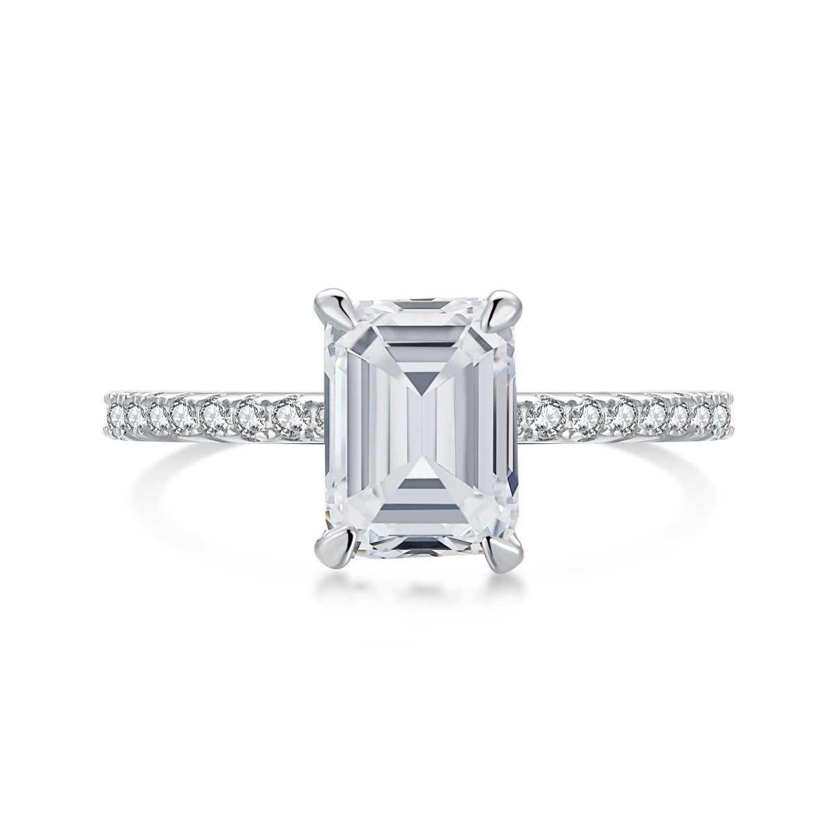 [Aurelle Style]2.0 Carat Scintillating Ornate Radiant Cut Party Ring