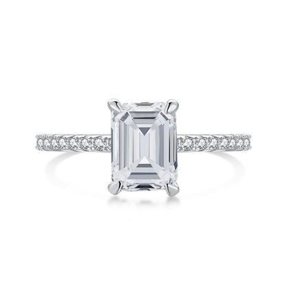 [Aurelle Style]2.0 Carat Scintillating Ornate Radiant Cut Party Ring
