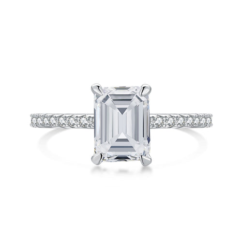[Aurelle Style]2.0 Carat Scintillating Ornate Radiant Cut Party Ring