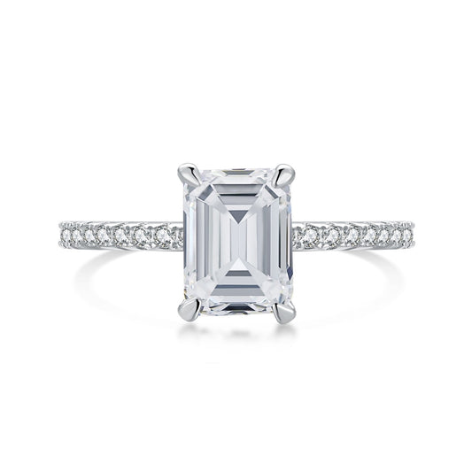 [Aurelle Style]2.0 Carat Scintillating Ornate Radiant Cut Party Ring