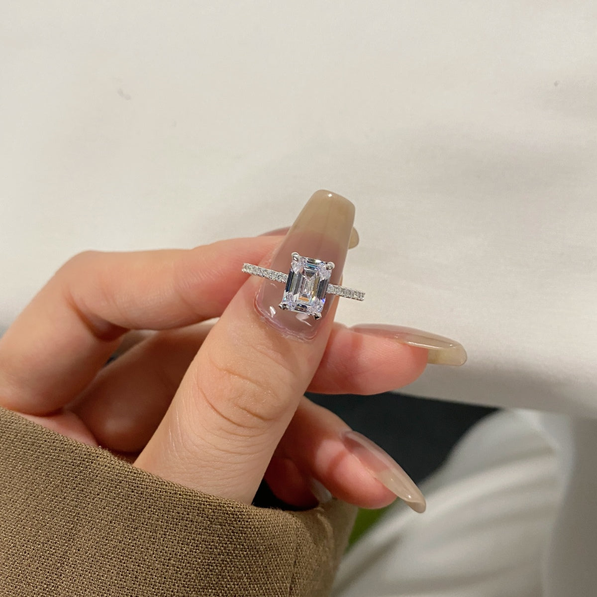 [Aurelle Style]2.0 Carat Scintillating Ornate Radiant Cut Party Ring