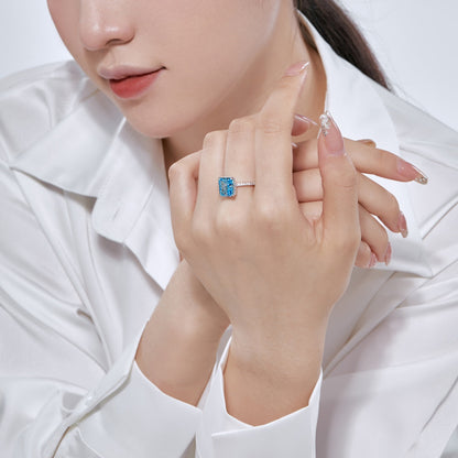 [Aurelle Style]4.0 Carat Luxurious Engagement Ring