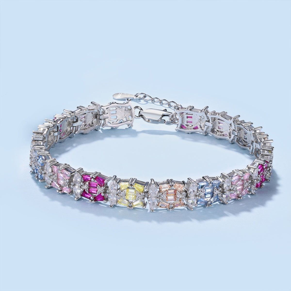 [Aurelle Style]Delicate Colorful Multi Cut Party Bracelet