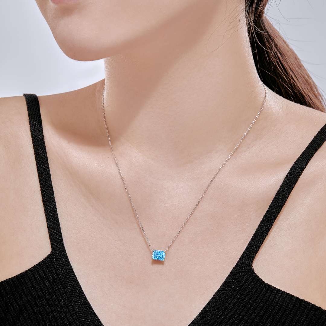 [Aurelle Style]Luxurious Square Shape Colorful Necalack